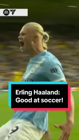 In case you forgot, Erling Haaland is really, really, really good at scoring goals. #Soccer #PremierLeague #mancity #haaland 