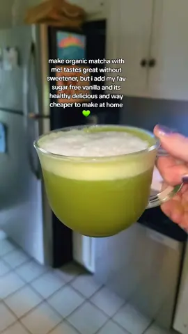 delicious matcha at home! 😋 #matcha #matchalatte #matchalover #matchatok 