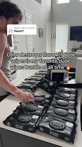 Replying to @Jake Odor destroyer flavor of dude wipes is my favorite dude wipes bundle of all time 🔥 #dudewipes #wipes #wetwipes #flushablewipes #dudewipesformen @dudewipes 