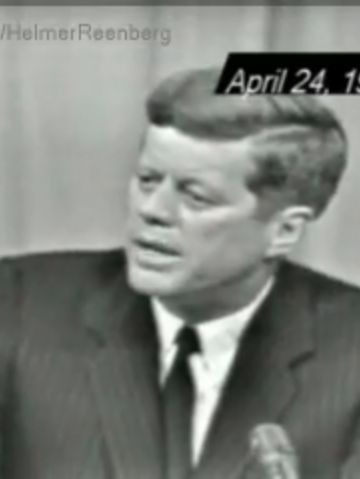 President John F. Kennedy s 54th News Conference. April 24, 1963 #presidentkennedy #jfk #vincepalamara