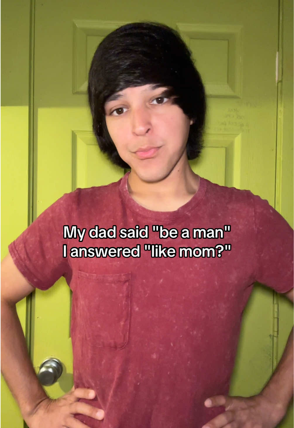 Yea cause you obviously ain’t the man of the household ☺️ #fyp #foryou #viral #dad #realitycheck 