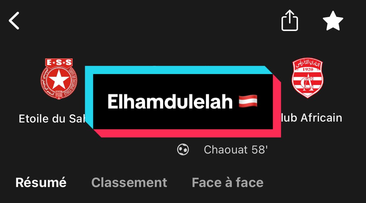 Elhamdulelah 🇦🇹 #clubafricain1920🇦🇹 #clubafricaintunisia 