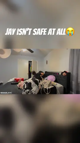 Jay is not safe😭💀 he’s scared for his life🤣 - video out at 6pm ct 08/16/25 link in bio for my YouTube channel and more make sure you watch the whole video😭 #viral #explorepage #viralvideo #foryoupage #funny 