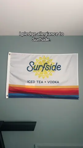 Best purchase ever #surfside #fyp #flag @Drink Surfside 