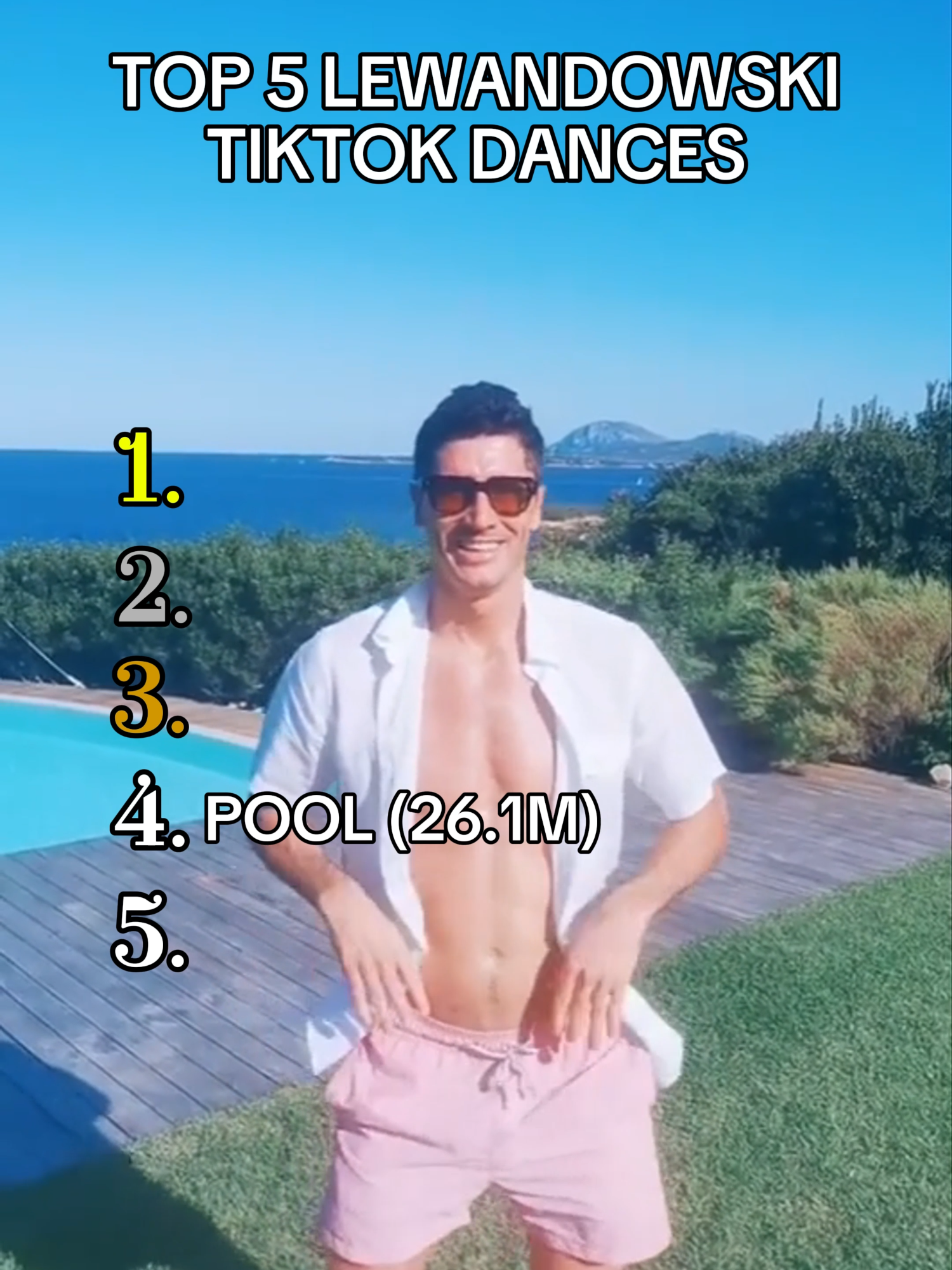 TOP 5 LEWANDOWSKI TIKTOK DANCES 🏆 #lewandowski #rl9 #dances #footballtiktok #fyp #viral