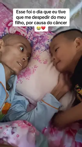 O dia que eu tive que me despedir do meu filho por causa do câncer. #cancer #filho #familia 