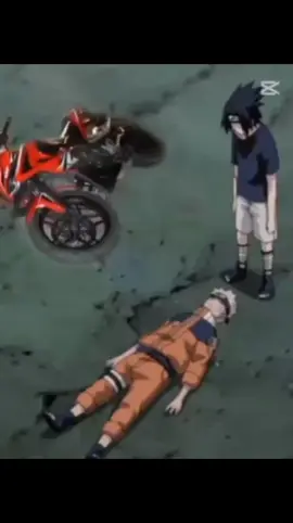 #momazosnarutoysasuke #la moto sasuke 