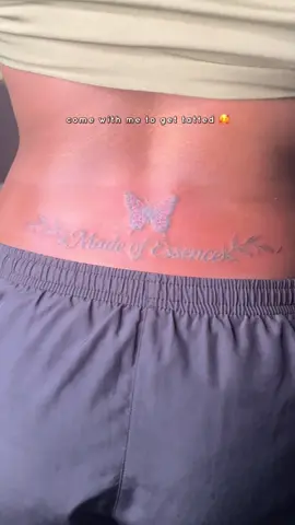 pain level was a 2/10 fr; but low rise jeans and backless outfits me PLEASE 😭🥰🥰🥰 #fyp #foryou #trending #trendingbeauty #tattoo 