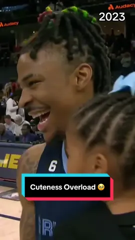 This was too cute 😂 ❤️ #NBA #Basketball #MemphisGrizzlies #JaMorant #Grizzlies 
