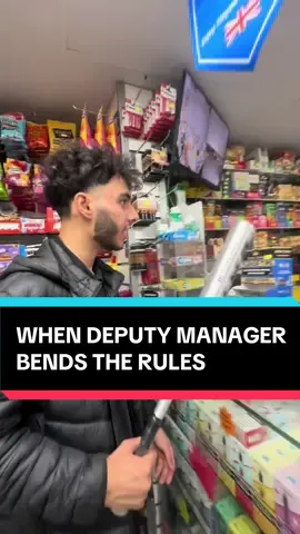Deputy manager bends the rules for himself #deputymanager #workplacehumor #workplaceproblems #buynow 
