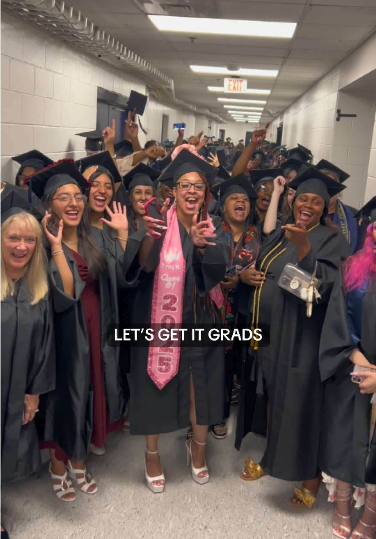 Let’s get itttttt grads. #PFGRAD2025