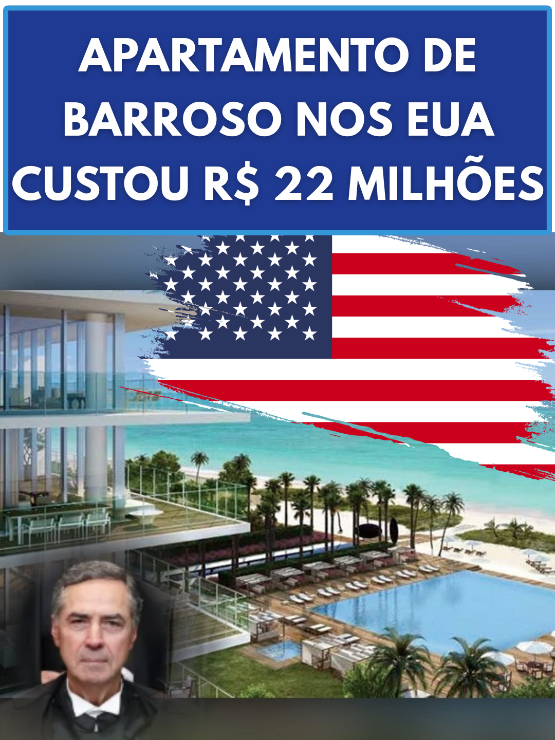 Família de Barroso: luxo em Miami A família do presidente do STF, Luís Roberto Barroso, possui um imóvel em Miami avaliado em cerca de R$ 22 milhões. O apartamento foi comprado em 2013 por meio de uma offshore ligada aos filhos do ministro. Especialistas alertam que, caso sanções sejam estendidas a Barroso, o bem pode ser bloqueado nos EUA. 📌 Você acredita que medidas externas como essas podem influenciar ministros brasileiros? 💬 Se esse tema também te faz pensar, compartilhe. 👉 Este vídeo apresenta informações sobre o Judiciário brasileiro e seus vínculos internacionais. O canal @aconteceu tem o compromisso de compartilhar informações relevantes com neutralidade e responsabilidade. Nosso papel é informar — quanto a você, não se deixe levar: reflita, questione e forme sua própria opinião. 👤 Siga o canal para não perder os próximos vídeos. #aconteceu #barroso #stf #eua #politica #justica #brasil