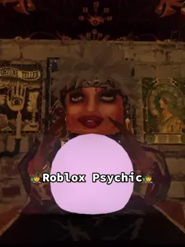 Have you ever been to a Roblox psychic?🤔 #roblox#robloxpsychic#margexo#psychic#sylviabrowne 