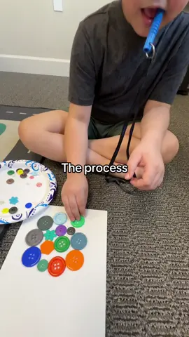 Art class day at Restore ABA in Cypress. Always a good time. I loved this one the theme was oh the places you will go 🥹 #autismawareness #autismacceptance 