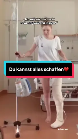 ♥️ Glaub an dich! #amputee #hospital #storytime #krankenhaus #erinnerung 