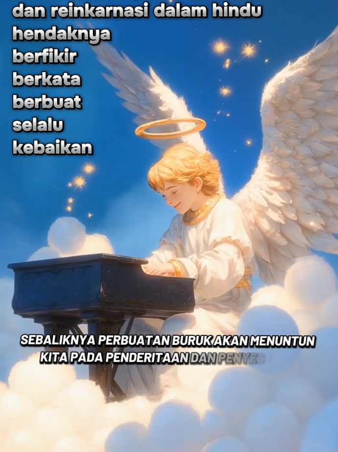 Hukum karmapala dan reinkarnasi dalam hindu semoga semua berfikir berkata dan berbuat kebaikan akan lahir kembali menjadi lebih baik#karma #pala #reinkarnasi #hindu #agama 