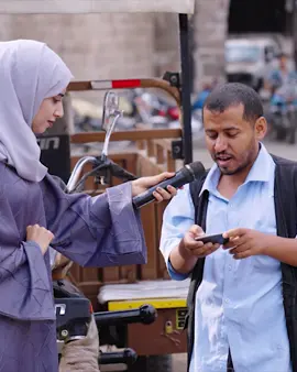 بالحاسبة والأرقام.. مواطن يبين كذبة نزول الأسعار والعملة #تيك_توك #اكسبلور #قناة_المهرية  #اليمن #رأي_الشارع🎤