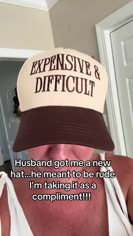 New favorite hat!!! #expensive #difficult #duh 
