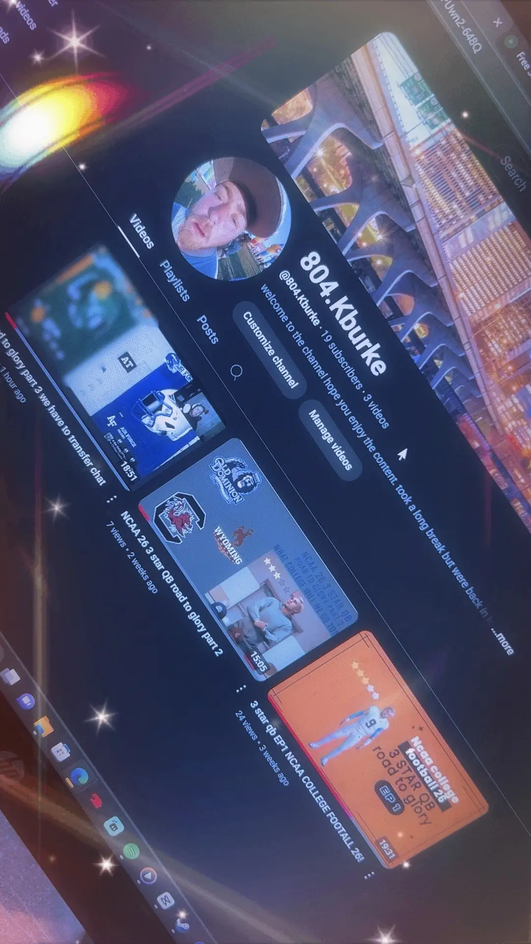 3 new ncaa videos of road to glory check em out #football #foryoupage #tiktok #youtube #ncaa 