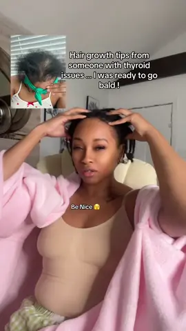 Been debating showing my progress for awhile because yall can be meannnn #hairgrowthtips #hairgrowthjourney #thyroidproblems #alopecia #hairoil 
