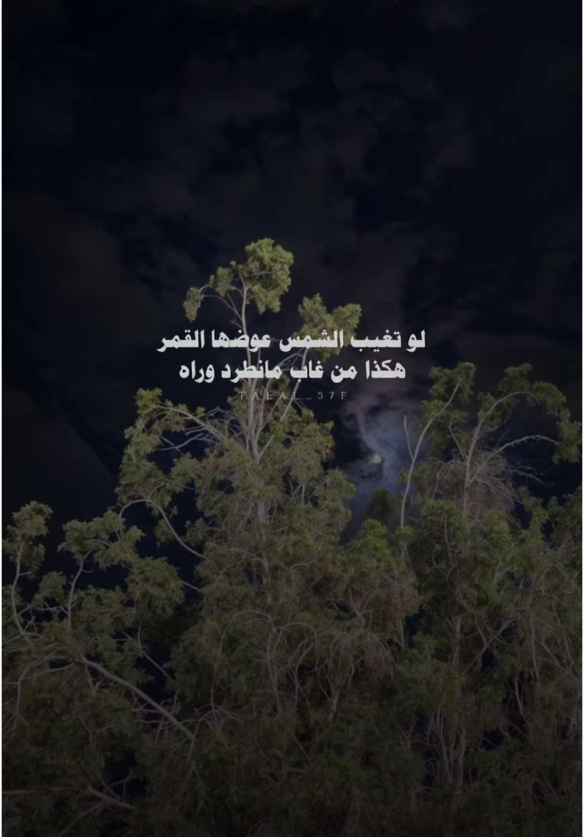 لو تغيب الشمس عوضها القمر #بدون_موسيقى #اكسبلور #شعر #شيلات #fyp #explore 