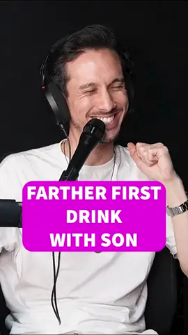 Farthers first drink with son #Jokes #Dadjokes