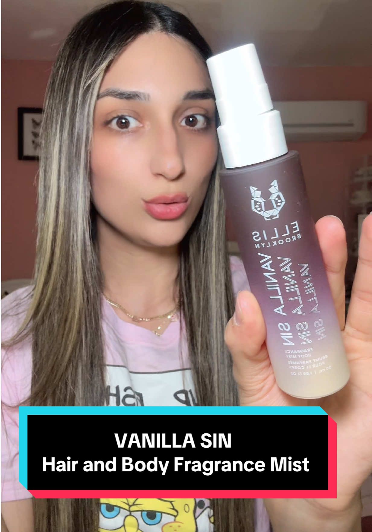 VANILLA SIN Hair and Body Fragrance Mist #vanillasin #hairperfume #perfume #tiktokshop #tiktokshopfinds 