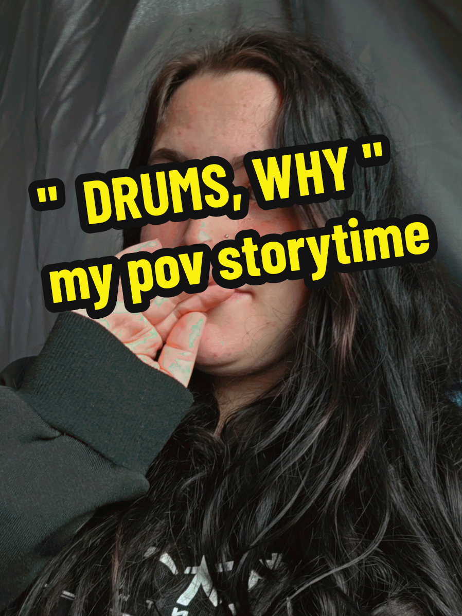 why were we so dramatic 😂 #storytime #fypシ゚ #drumswhy @maddielikesdrums 