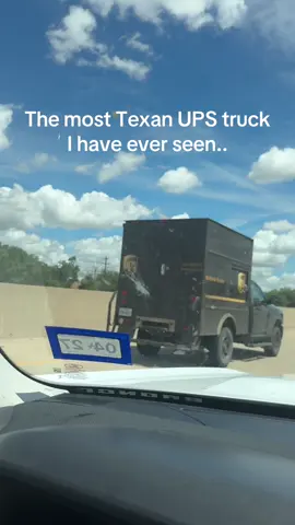 😂😂😂 #texas #ups #truck #funny #viral 