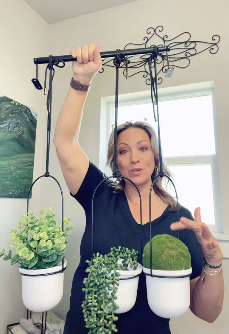 TRIFLOR a hanging planters set of three indoor gardening #IndoorGardening #TikTokShopGarden #TicktockShotBackToSchool #UMBRADesign #Plants