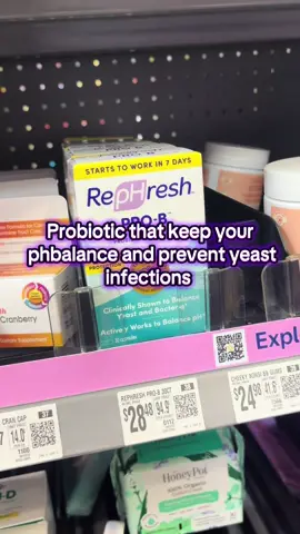The probiotic that I use #probiotics #fypシ #creatorsearchinsights #phbalance #hygiene 