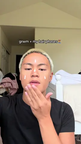 took me so long to edit but my hair journey took longer, peep my fav selfie pose 👅 #hair #grwm #hairjourney 