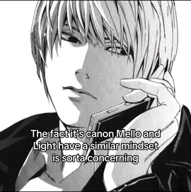 woah mello u might wanna rethink urself … | source at the end #light #lightyagami #mello #deathnote #fyp anime manga animanga foryoupage canon