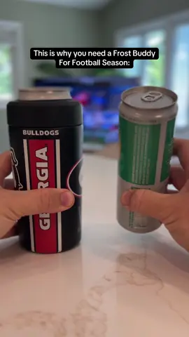 This is the reason you need a frost buddy drink koozie for the college football season! #footballseason #tailgate #CollegeFootball 