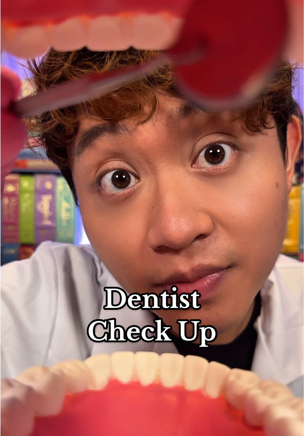 Time for your yearly check up! #asmr #asmrvideo #dentistasmr 