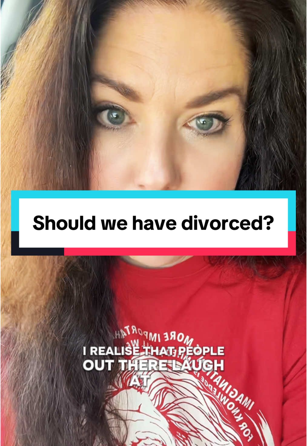 Replying to @Megan Should we have divorced? 