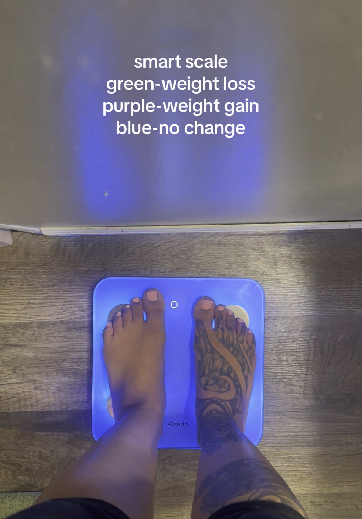 They are w this it’s cute & motivation 😂 #scale #smartscale #weightgain #weightloss #weightwatcher 