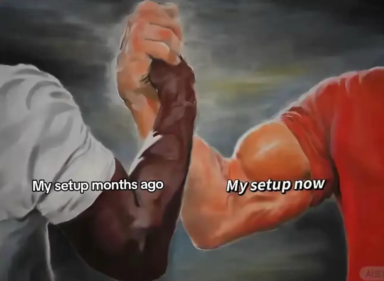 Integrated to dedicated ⬆️ #pcgaming #fyp #techtok #newpc #computer 