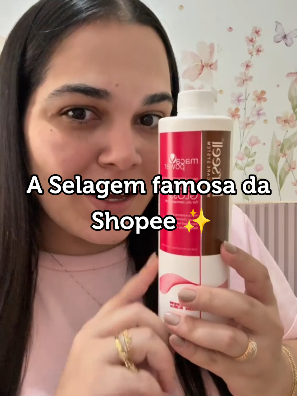 O segredo para ter um cabelo de salão está na Selagem Karssel! Só na Shopee você encontra 🤌🏻
