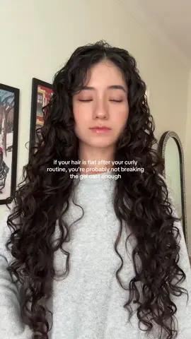 my favorite part of my curly hair routine 😭  hair oil used: @BEING FRENSHE solar fleur hair & body oil  #curlyhair #curlyhairroutine #longhair #beautyhacks #hairhacks 