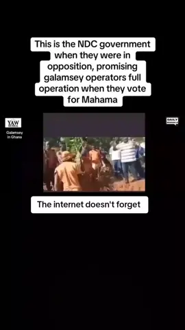 We were promised a smooth galamsey work. You all should share this video to remind them. #galamsey #sammygyamfi #gold #galamseyTV #galamseynews 