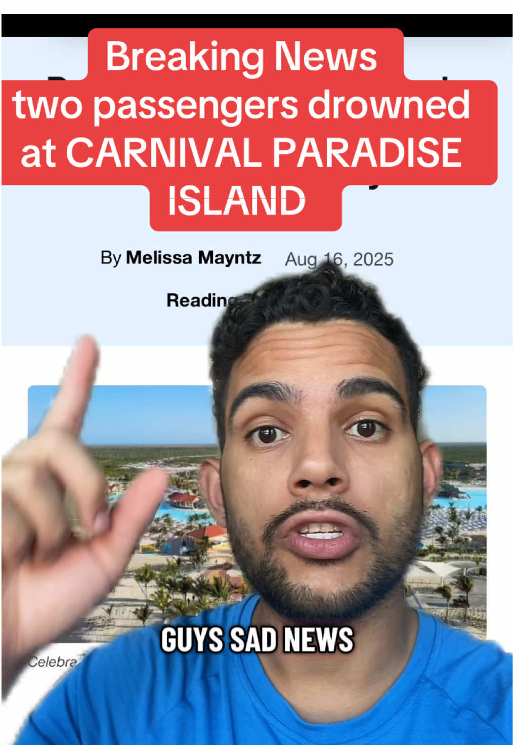 Heartbreaking news from Carnival’s Celebration Key 💔 Two cruise guests tragically drowned in separate incidents. Please remember—swim safely, never alone, and know your limits. 🌊🙏 #CruiseNews #CelebrationKey #StaySafe #cruiseship #carnivalcruise 