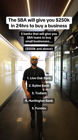 The SBA will give you $250k in 24hrs to buy a business #smallbusinessfunding #businessfunding #foryou #fyp #xzybca 
