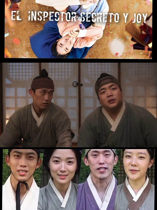 el inspector secreto y joy #elinspectorsecretoyjoy #doramashistoricos #kdrama #doramascoreanos #videoviral 