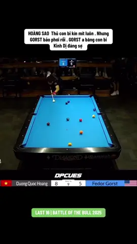 Bi A Điện Tử gọi bằng Cụ luôn #Fedor Gorst#DuongQuocHoang#xuhuong#billiards#trendingbilliards