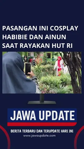 Remaja ini cosplay Habibie dan Ainun saat rayakan HUT RI Informasi lebih lanjut kunjungi website kami : www.jawaupdate.com Ikuti Sosial media kami : X/TT: Jawaupdate YT/IG/FB: Jawaupdatecom #jawaupdate #habibi #fyppppppppppppppppppppppp #jawapride #indonesia 