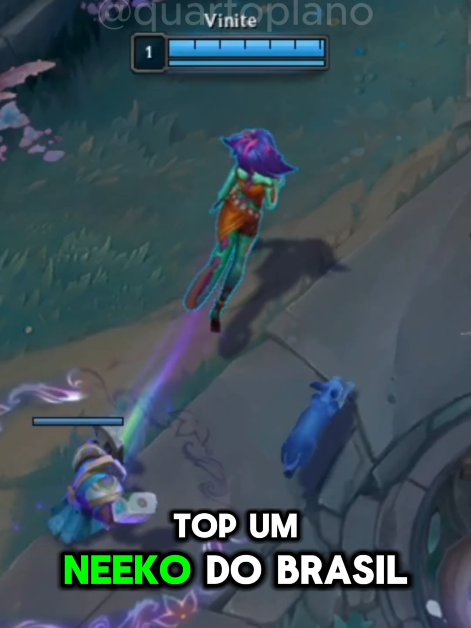 Como que o Top 1 Neeko do Brasil joga ! #leagueoflegends #quartoplano #paravoce #neeko