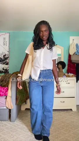 with sambas on the feet but we don’t wear shoes in this room!! Sound of Revival content OTWWWW, what a blessed experience it was  #soundofrevival #churchootd #churchoutfit #OOTD #christian #jesus #outfitcheck