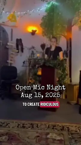 Performing my original alternative historical comedy about a fictional accused Witch in Salem who is just so over the whole thing. #witchesoftiktok #comedy #openmic #witchtok #salemwitchtrials 