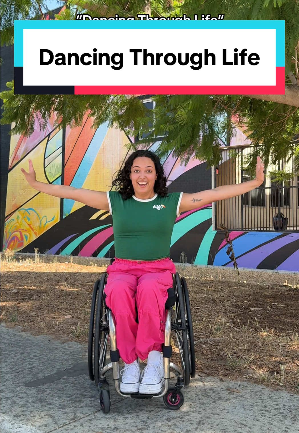 The non-spinning version of dancing through life for anyone who doesn’t want to spin!  Choreo by @Christopher Scott for @Wicked: For Good 🩷  #wheelchairdance #dancechallenge #dancingthroughlife #wickedmovie #rollettesdance 